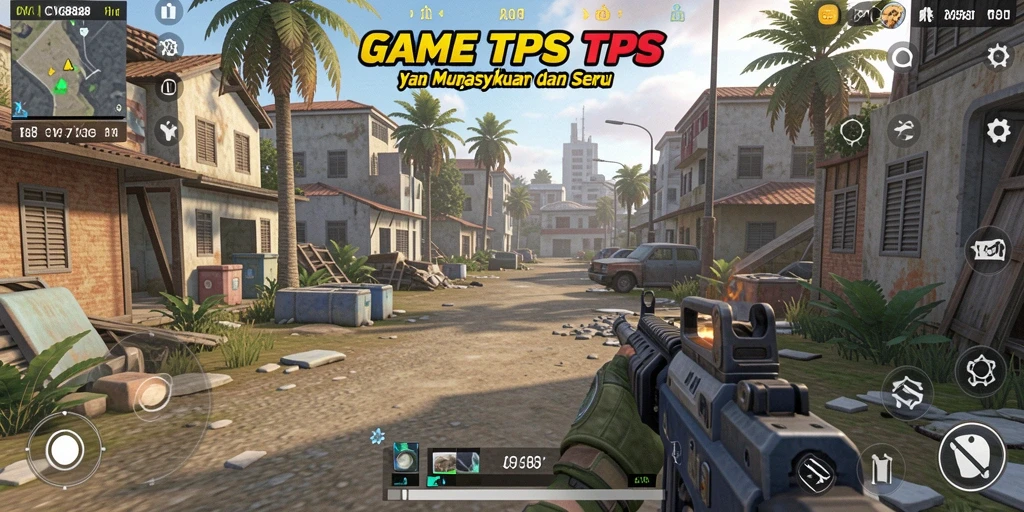 Tampilan gameplay seru dan mendebarkan di CVG8888.