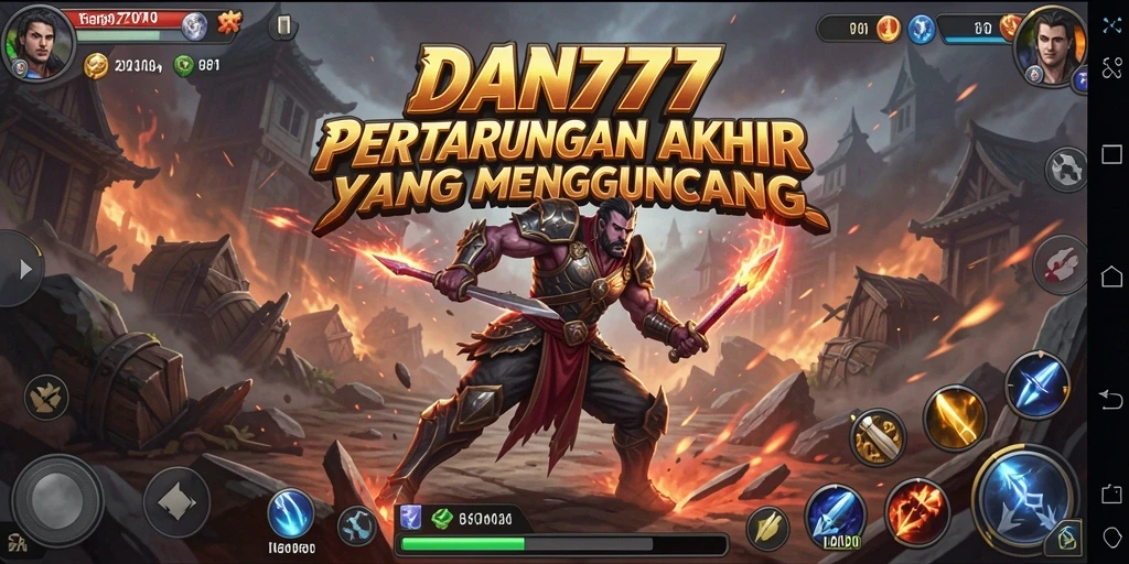 Tangkapan layar gameplay yang menampilkan aksi pertarungan mendebarkan.
