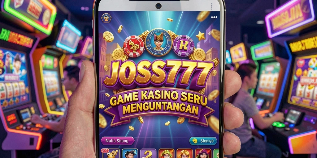 Tampilan gameplay menarik dari JOSS777 dengan grafis yang memukau.