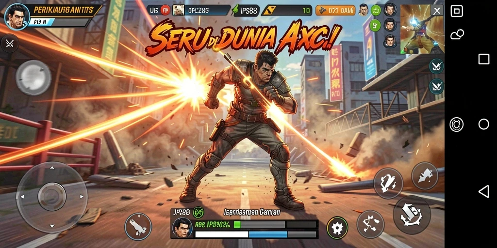 Menampilkan aksi seru dalam gameplay JPS88 yang mendebarkan.