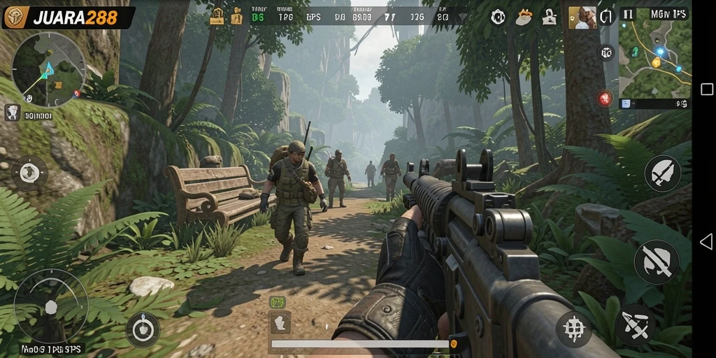 Tangkapan layar gameplay JUARA288 yang penuh aksi.