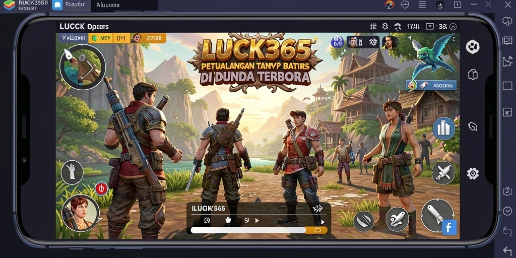 Menjelajahi dunia luas dalam gameplay LUCK365 yang menakjubkan.
