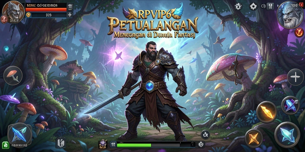 Tangkapan layar menampilkan aksi seru dalam RPVIP6 yang penuh petualangan.