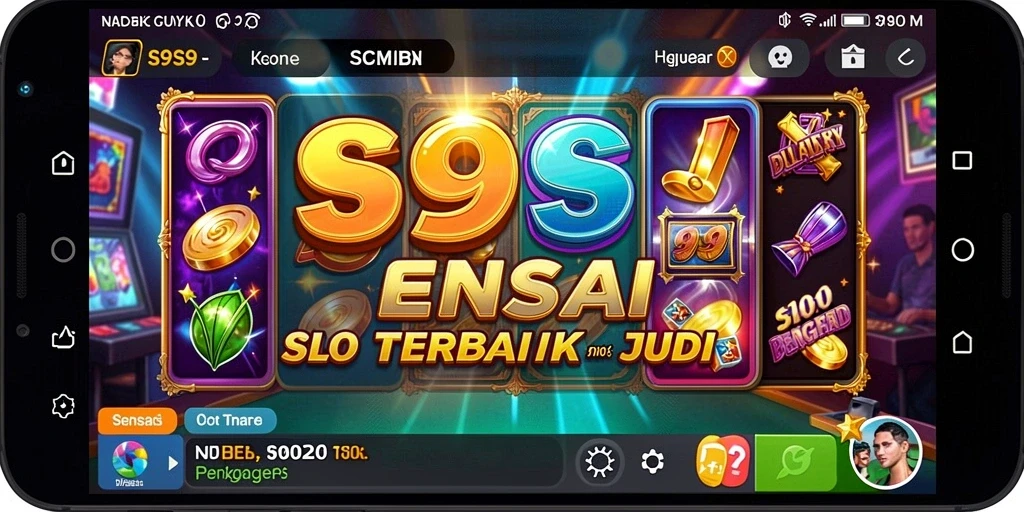 Tampilan gameplay Slot yang seru dan memukau.