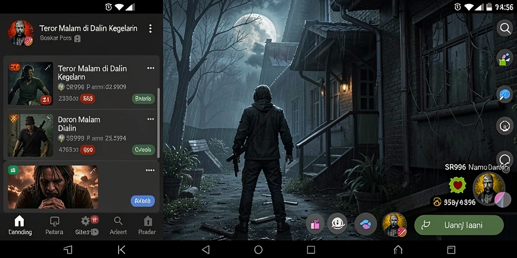 Menampilkan gameplay menegangkan di dunia Horror nyata.