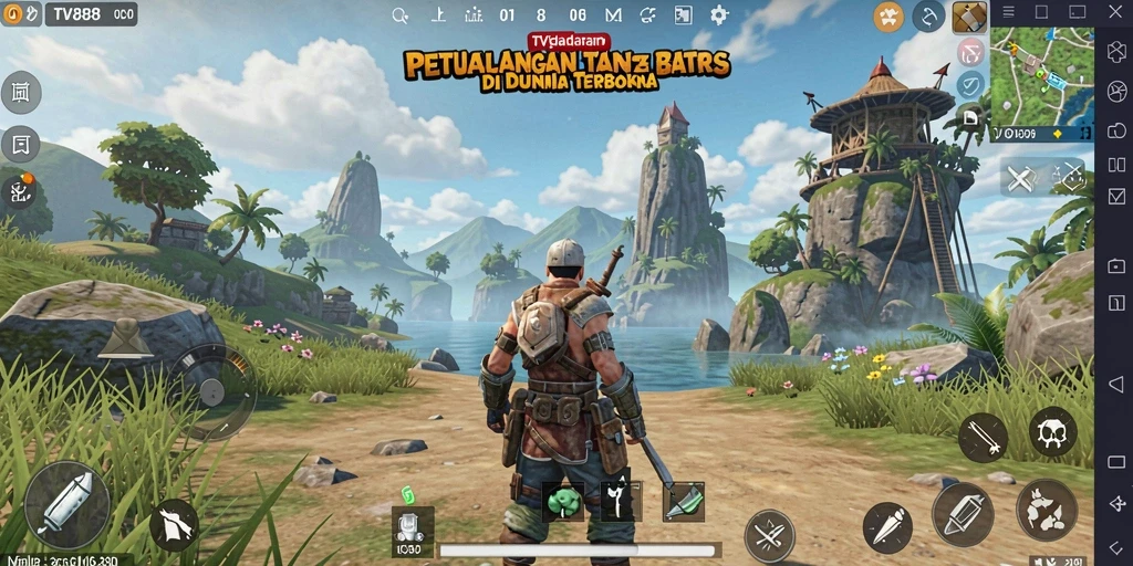 Gameplay Open World yang menarik dan penuh petualangan.