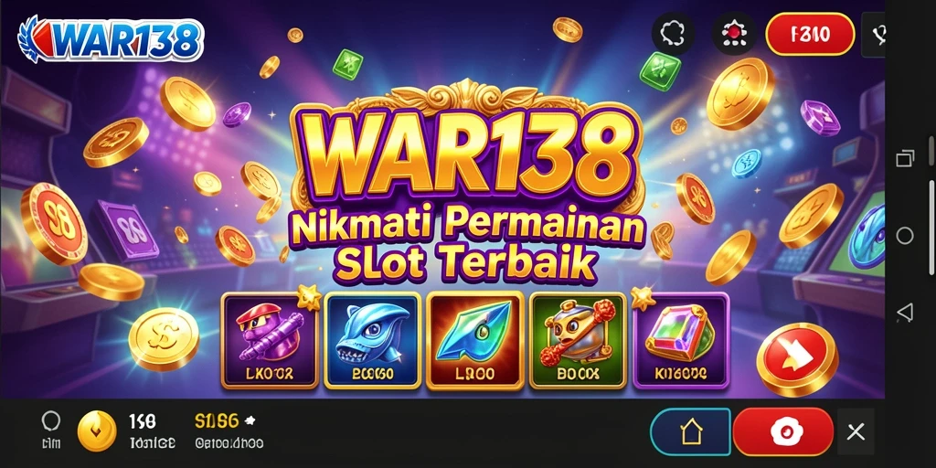 Tampilan menarik dari gameplay Slot WAR138 yang mengasyikkan.