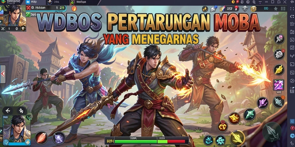 Gameplay WDBOS yang seru dan mendebarkan dalam aksi.